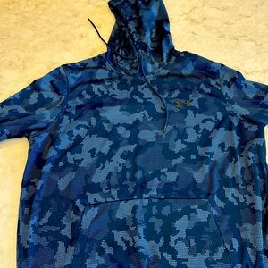 Under Armour Blue Digital Camouflage Hoodie